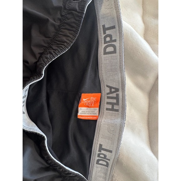 Nike The Athletic Dept. Track Pants Black Zipper Ankle Pockets Mens Small - Picture 8 of 8